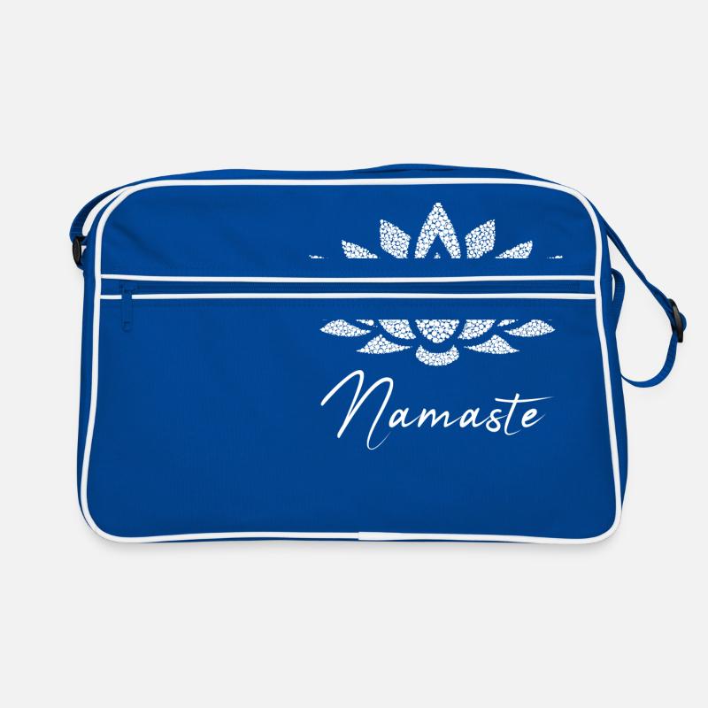 Namaste / Geschenk Idee Retro Tasche