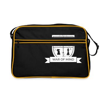 War of the spirit chess gift idea player - Retro Bag - black/gold - Front