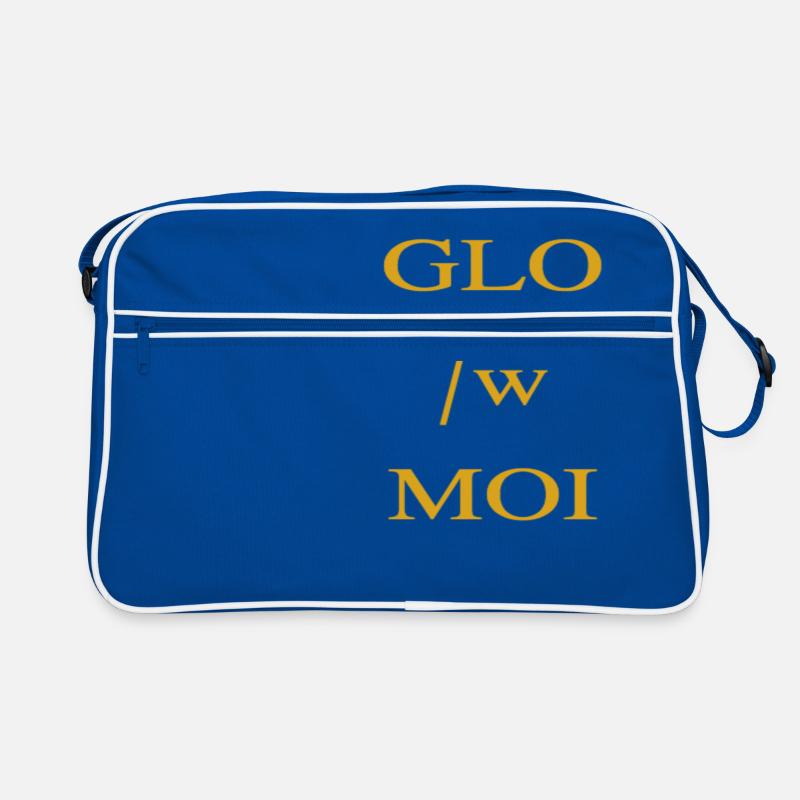 Schein mit mir Retro Tasche