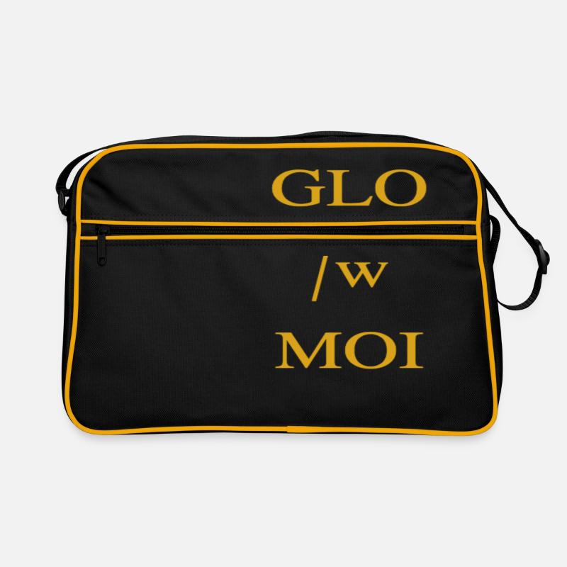 Schein mit mir Retro Tasche