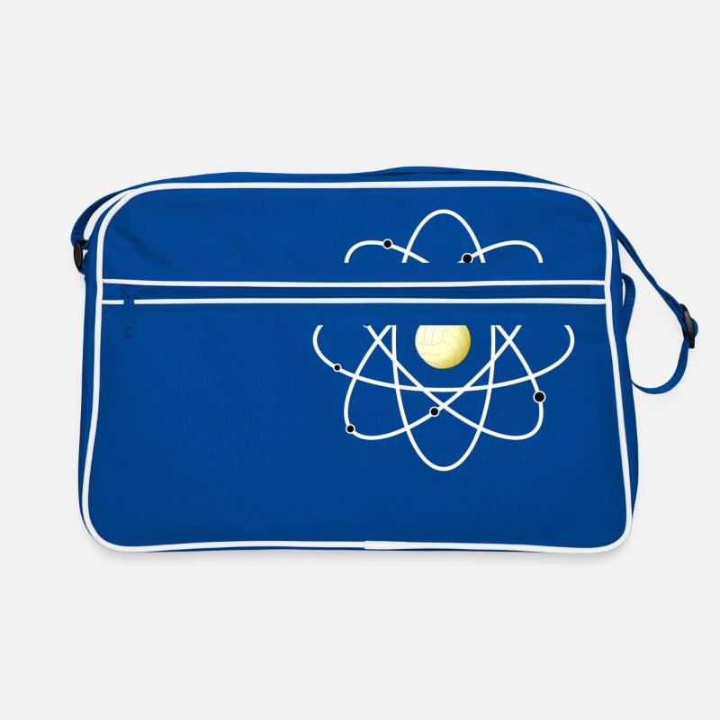 Atom Volleyball Molécule Sport ADN Sac Retro