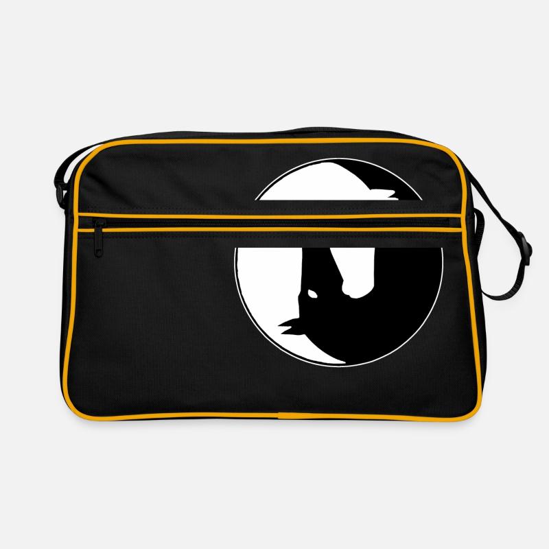 Yin yang cheval Sac Retro