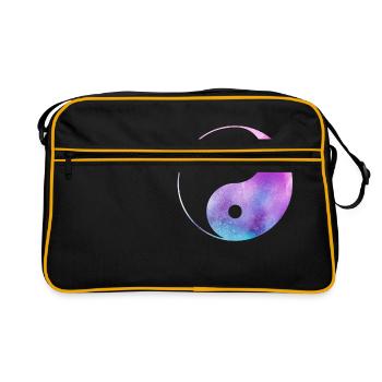 Yin Yang - Retro Bag - black/gold - Front