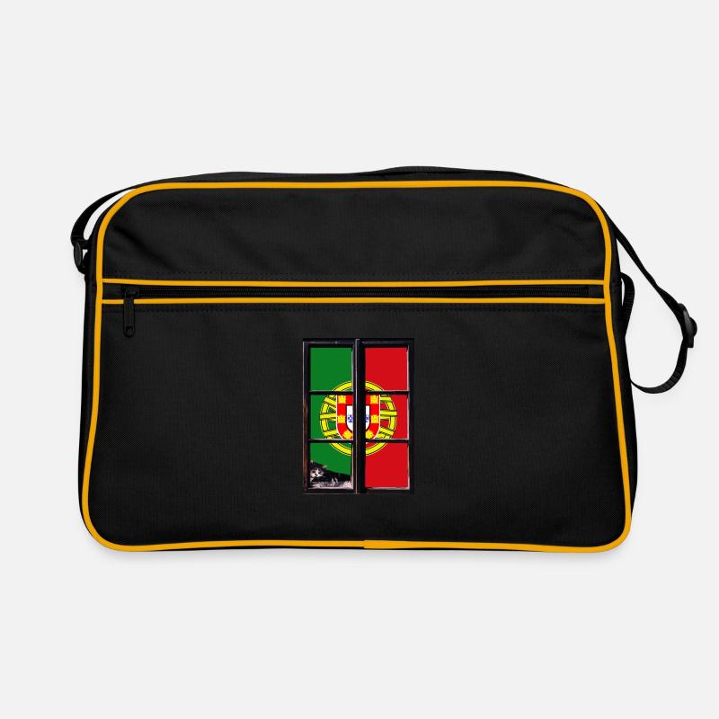 Portugal Drapeau Utilisé Look Drapeau Portugais Sac Retro
