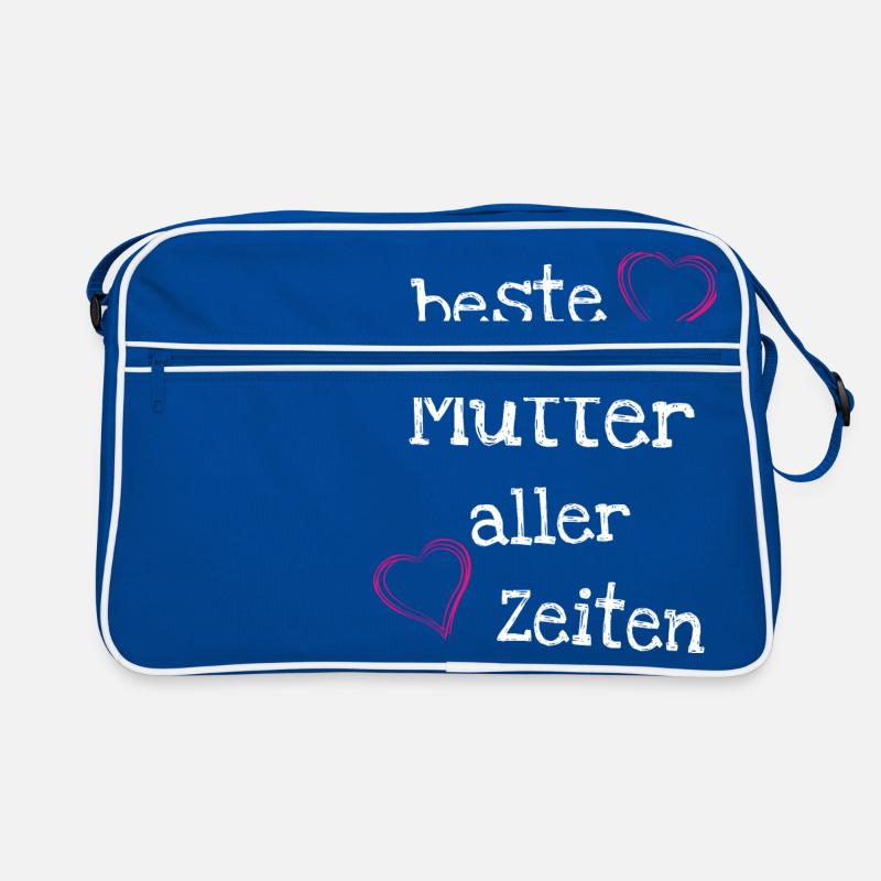 Beste Mutter aller Zeiten Retro Tasche