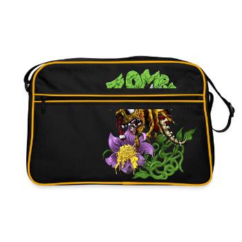 Zombee - Retro Bag - black/gold - Front