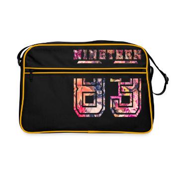 NINETEEN 1983 B - Retro Bag - black/gold - Front