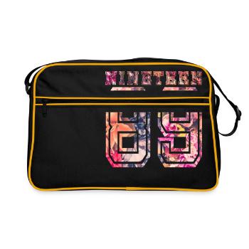 NINETEEN 1989 B - Retro Bag - black/gold - Front