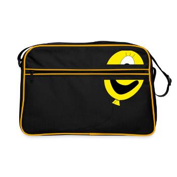 Cyclops Balloon - Retro Bag - black/gold - Front