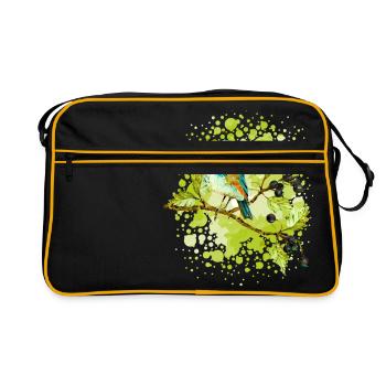 Bird - Retro Bag - black/gold - Front