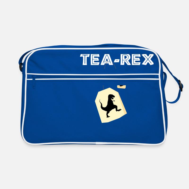 Tea Rex - Tee Rex / Geschenk Idee Retro Tasche