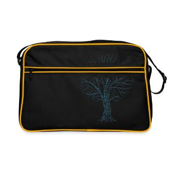 Binary tree - Retro Bag - black/gold - Front