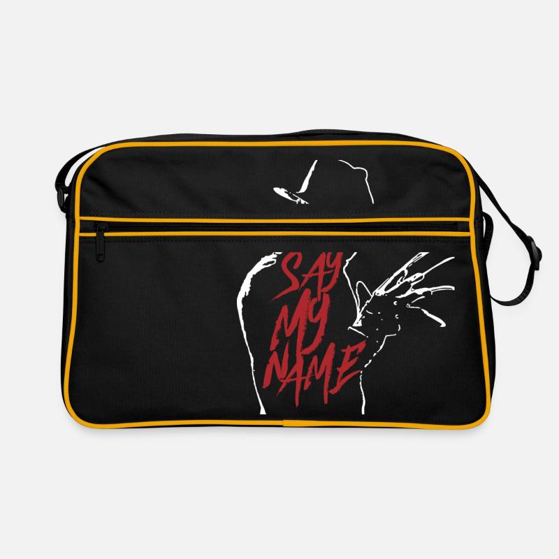 FREDDY KRUEGER SAY MY NAME Retro Bag