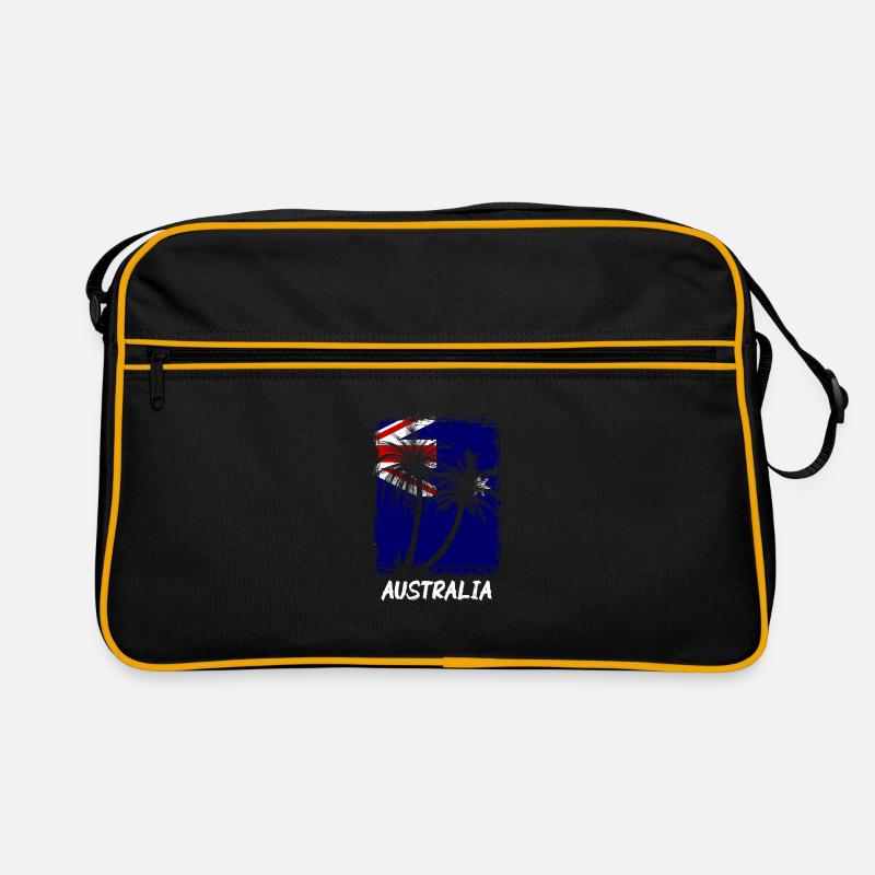 Australia Flag Down Under Australian Flag Retro Bag