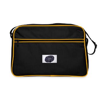 Mosaïque de la Constellation de la phase lunaire - Sac Retro - noir/or - Devant