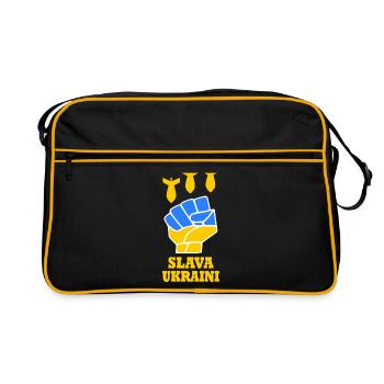 Ukraine - Sac Retro - noir/or - Devant