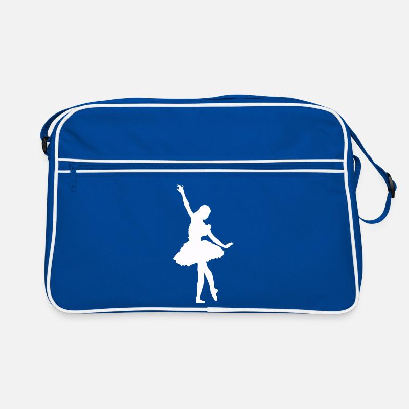 Dancing Silhouette Ballet Sac Retro