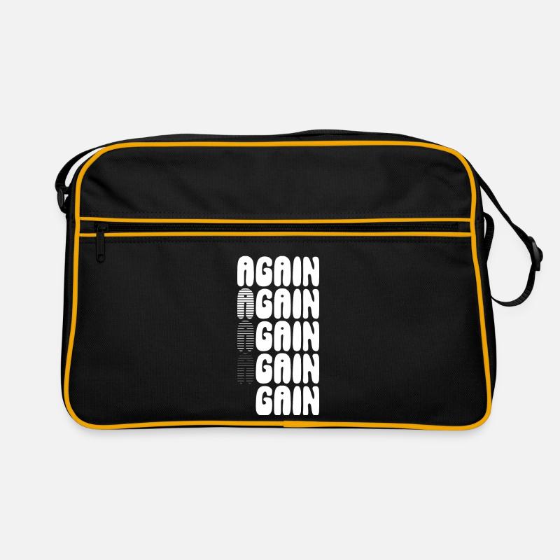 Encore une fois, encore à gagner - Musculation - Motivation Sac Retro