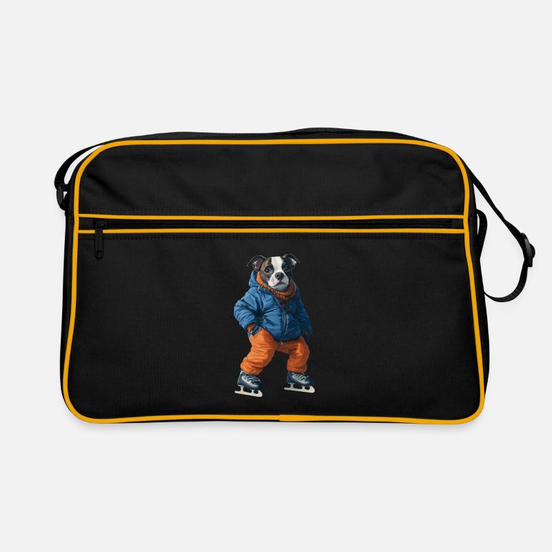 Hund Retro Tasche