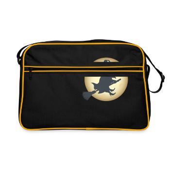 sorcière - Sac Retro - noir/or - Devant