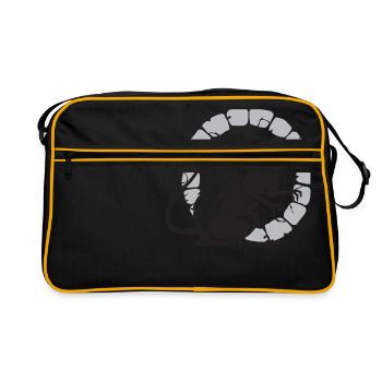 Sewer Rat - Retro Bag - black/gold - Front