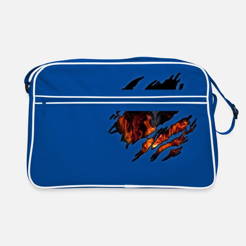 Drache in mir Retro Tasche
