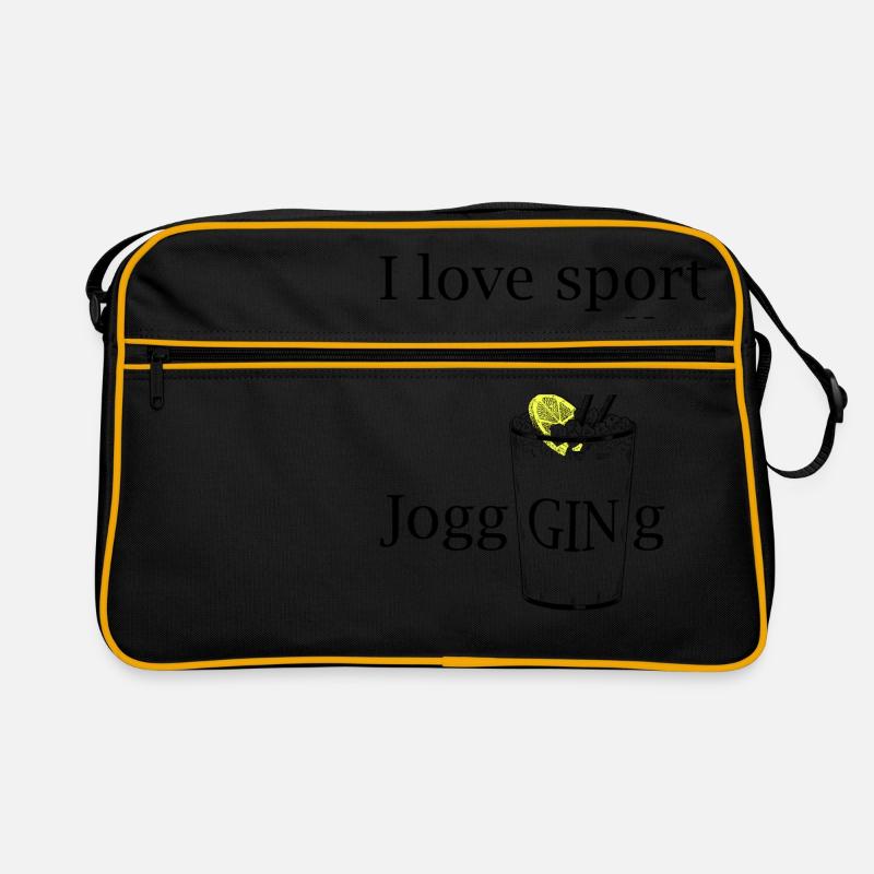 Jogging (Gin Tonic) Retro Tasche