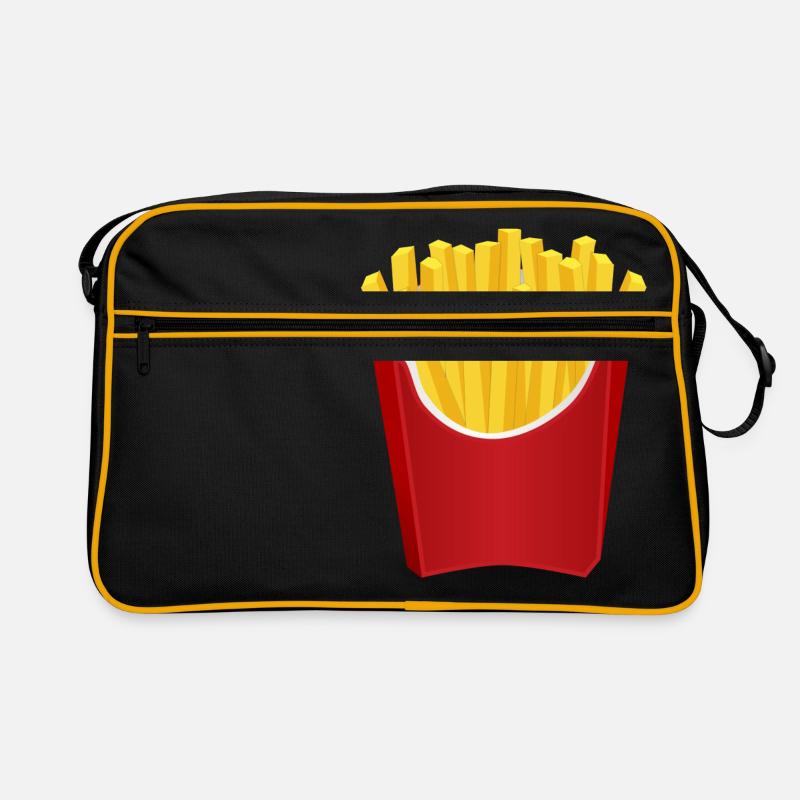 Pommes Geschenkidee Retro Tasche