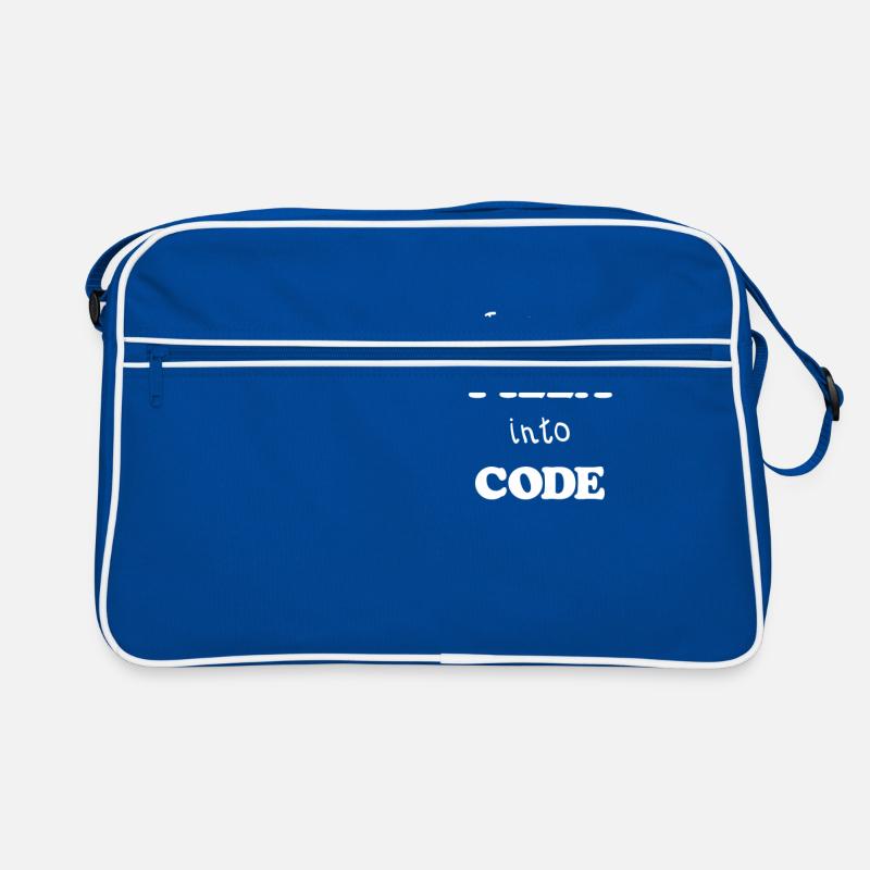 Je tourne Pizza dans le code de script programmeur Conception Sac Retro