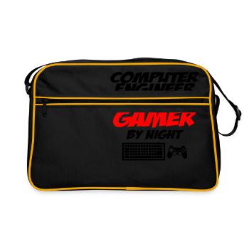 Computer engineer - Retro Bag - black/gold - Front