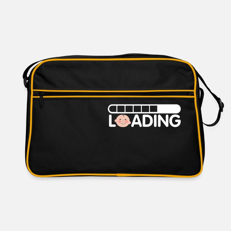 Baby is loading - Retro Bag - black/gold