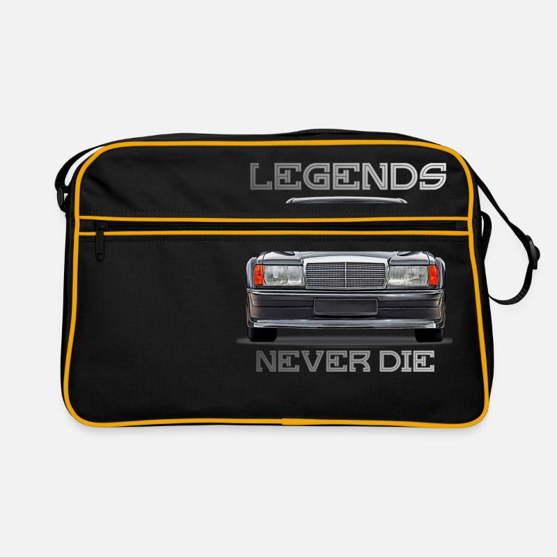 W201 190E legends never die Retro Tasche