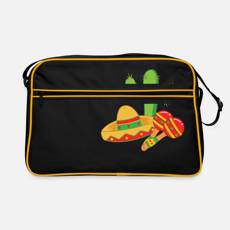 Mexiko - Design Shirt Retro Tasche