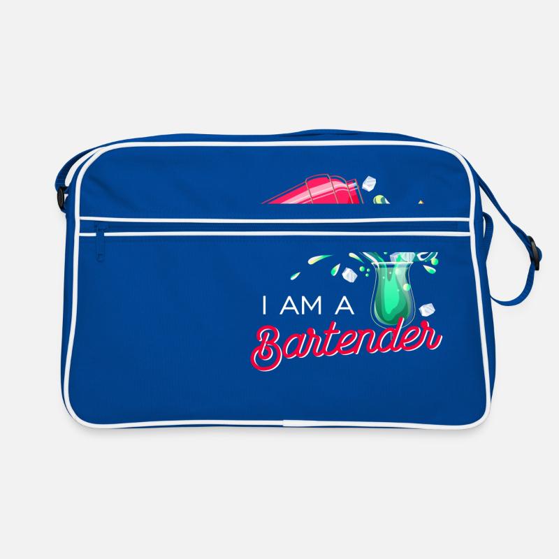 I'm a bartender - I am a bartender shirt Retro Bag