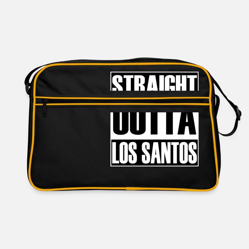 Straight Outta Los Santos Retro Tasche