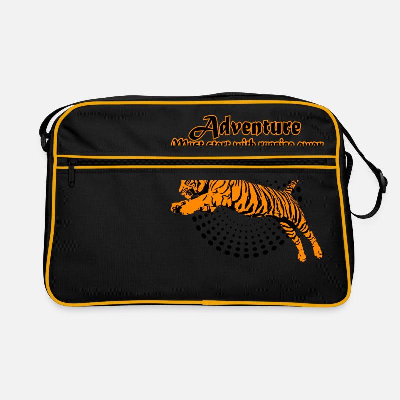 Aventure doit commencer à courir loin de la maison! Sac Retro