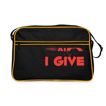 The pretty fox - Retro Bag - black/gold - Front