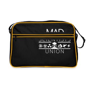 Mad Scientists Union - White - Retro Bag - black/gold - Front