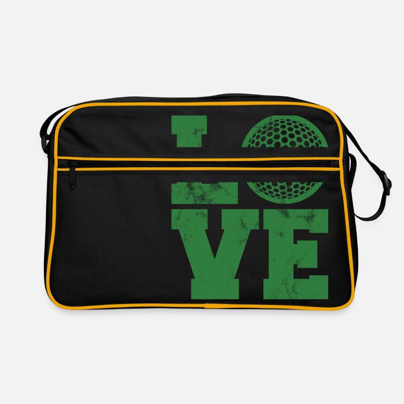 Golf Caddy Golf Course Putter Yardage cadeau Tee Sac Retro