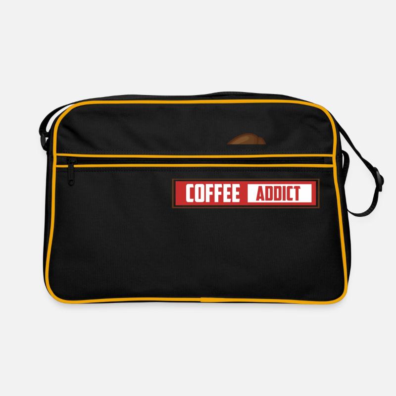 COFFEE ADICT Retro Tasche