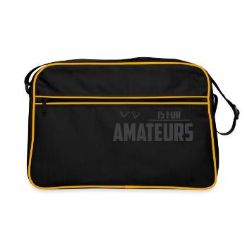 JET LAG - Retro Bag - black/gold - Front