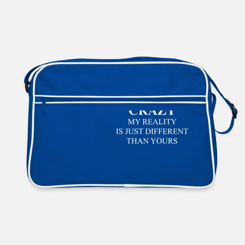 ich bin nicht verrückt Retro Tasche