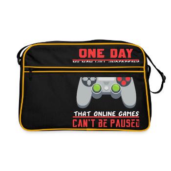 Games - Retro Bag - black/gold - Front