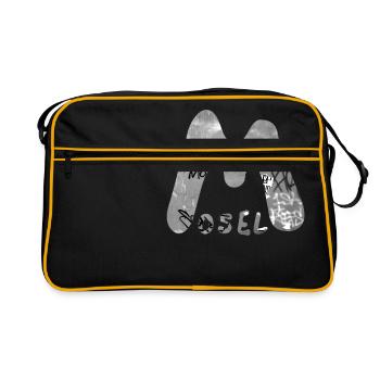 Moselle Amour - Sac Retro - noir/or - Devant