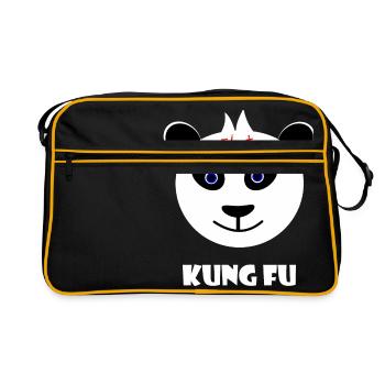 Kung Fu - Sac Retro - noir/or - Devant