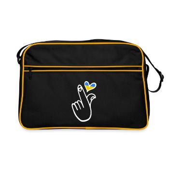 Ukraine - Sac Retro - noir/or - Devant