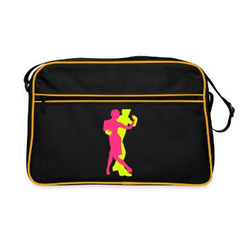 tango1 - Sac Retro - noir/or - Devant