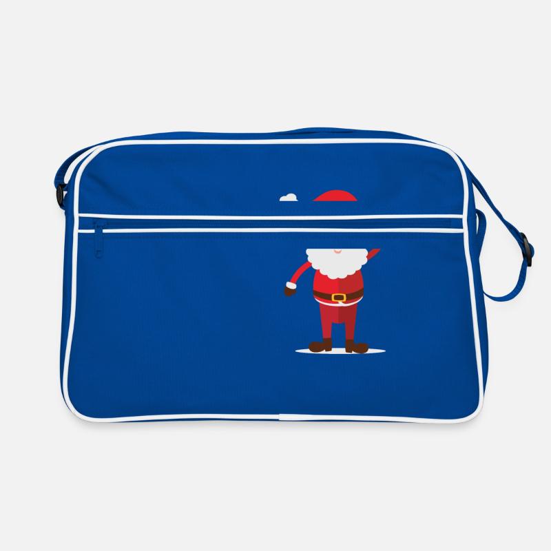 weihnachtsmann Retro Tasche