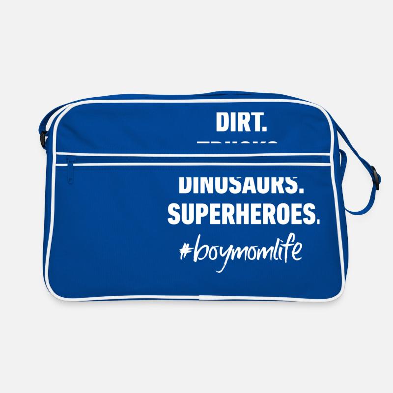 Mutter Sohn Leben Liebe Familie Geschenk Retro Tasche