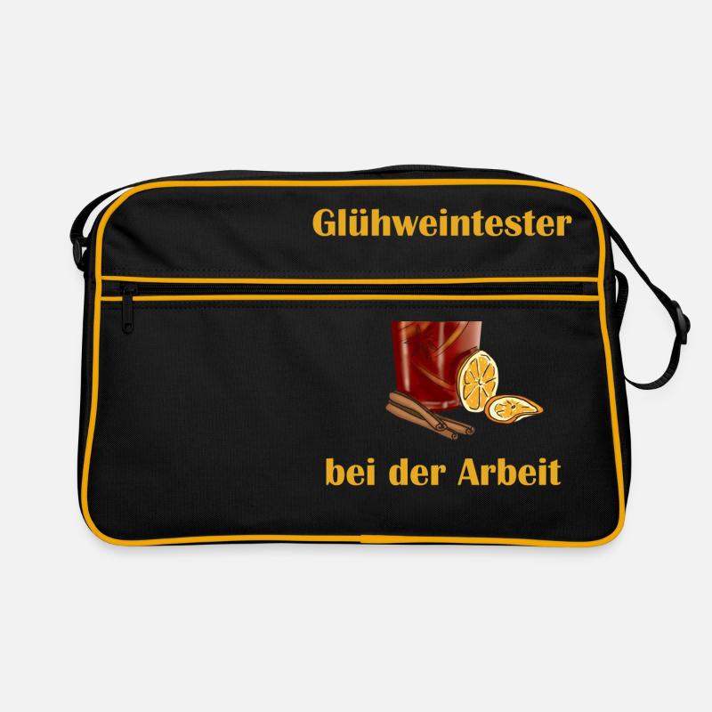 Gluehweintester Retro Tasche